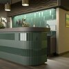 Apollo Tile Arte 1.97 in. x 7.87 in. Matte Green Ceramic Subway Wall and Floor Tile 5.4 sq. ft./case, 50PK APLRID88LRLM